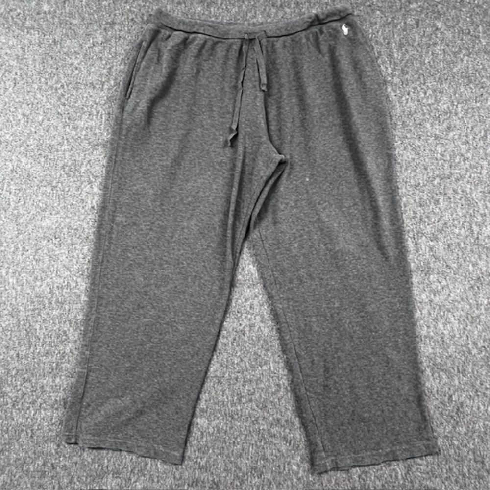 Polo Ralph Lauren Pajama Pants Mens XL Gray 100% Cotton Relaxed Fit
